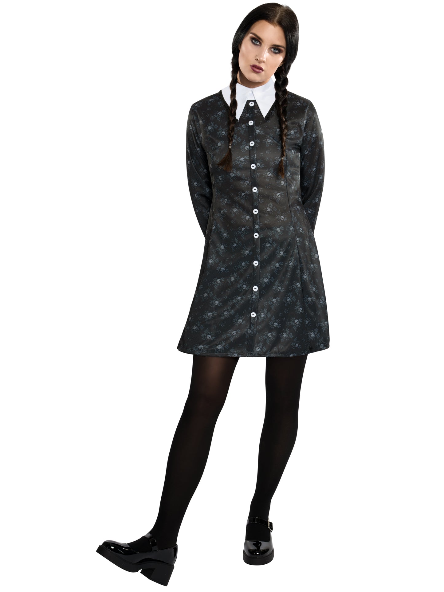 Wednesday Addams Kostüm für Damen von Rubies – Produktansicht