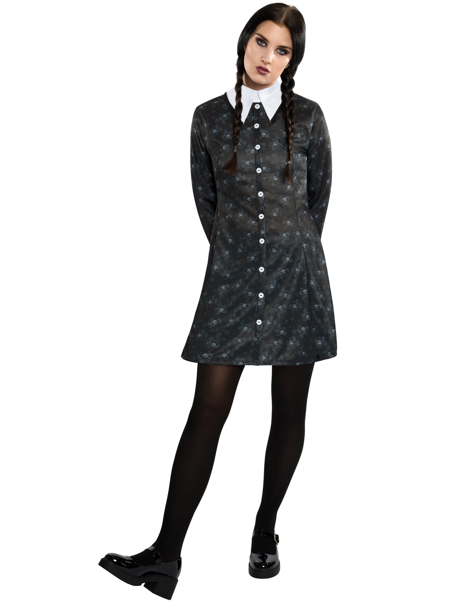 Wednesday Addams Kostüm für Damen von Rubies – Produktansicht