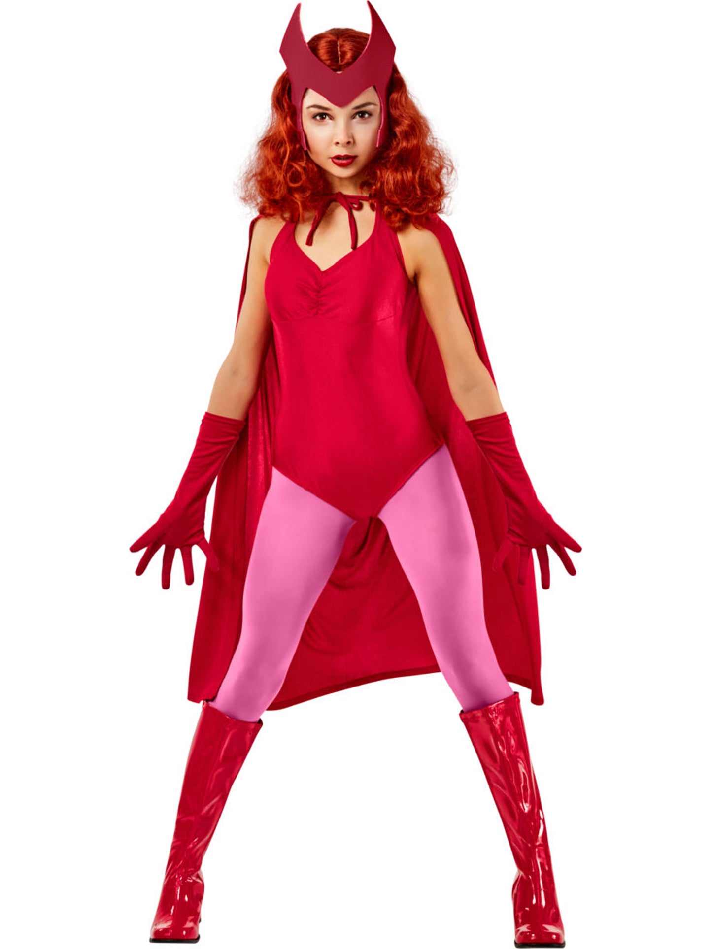 Rubies Wanda Scarlet Witch Kostüm für Damen aus WandaVision – Produktansicht