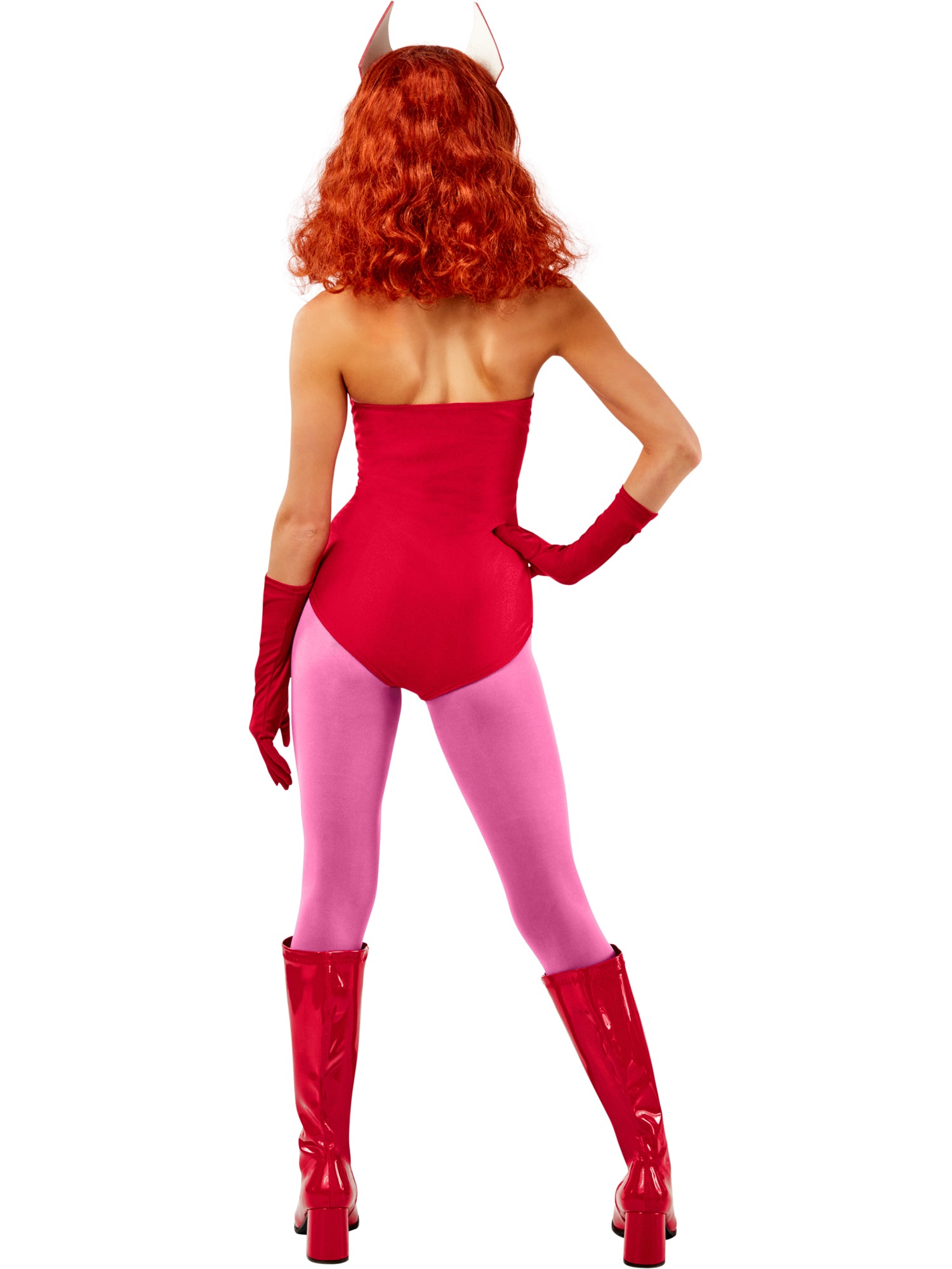 Rubies Wanda Scarlet Witch Kostüm für Damen aus WandaVision – Detailansicht