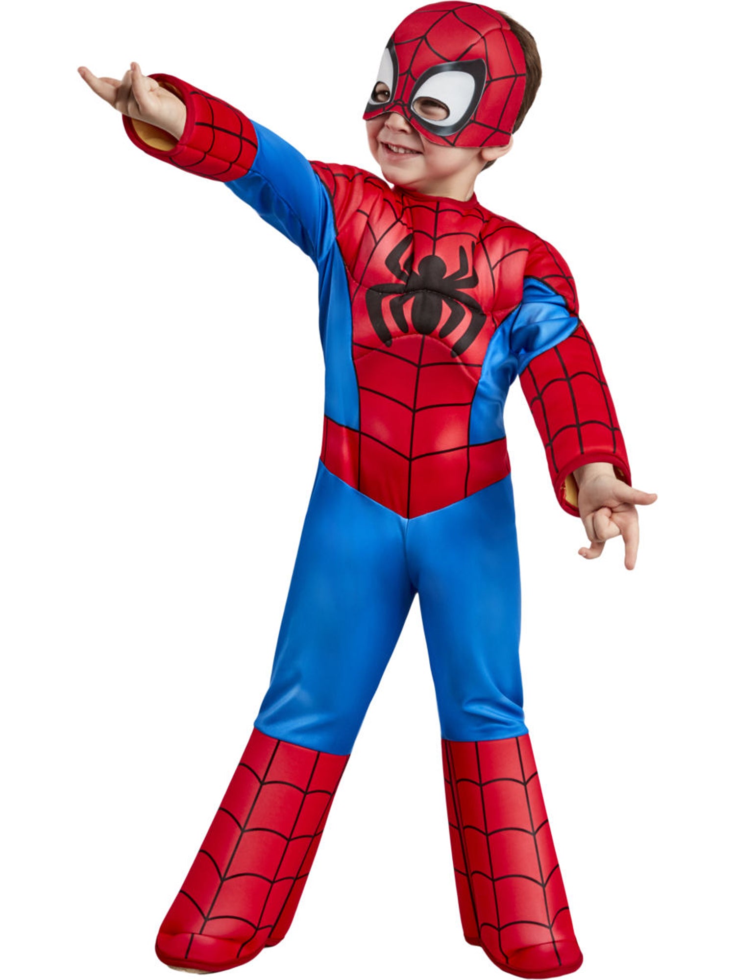 Rubies Spider-Man Deluxe Kinderkostüm für Kleinkinder – Produktansicht