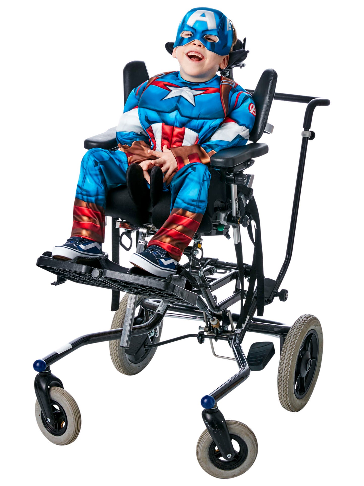 Rubies Captain America adaptives Kinderkostüm für Jungen – Produktansicht