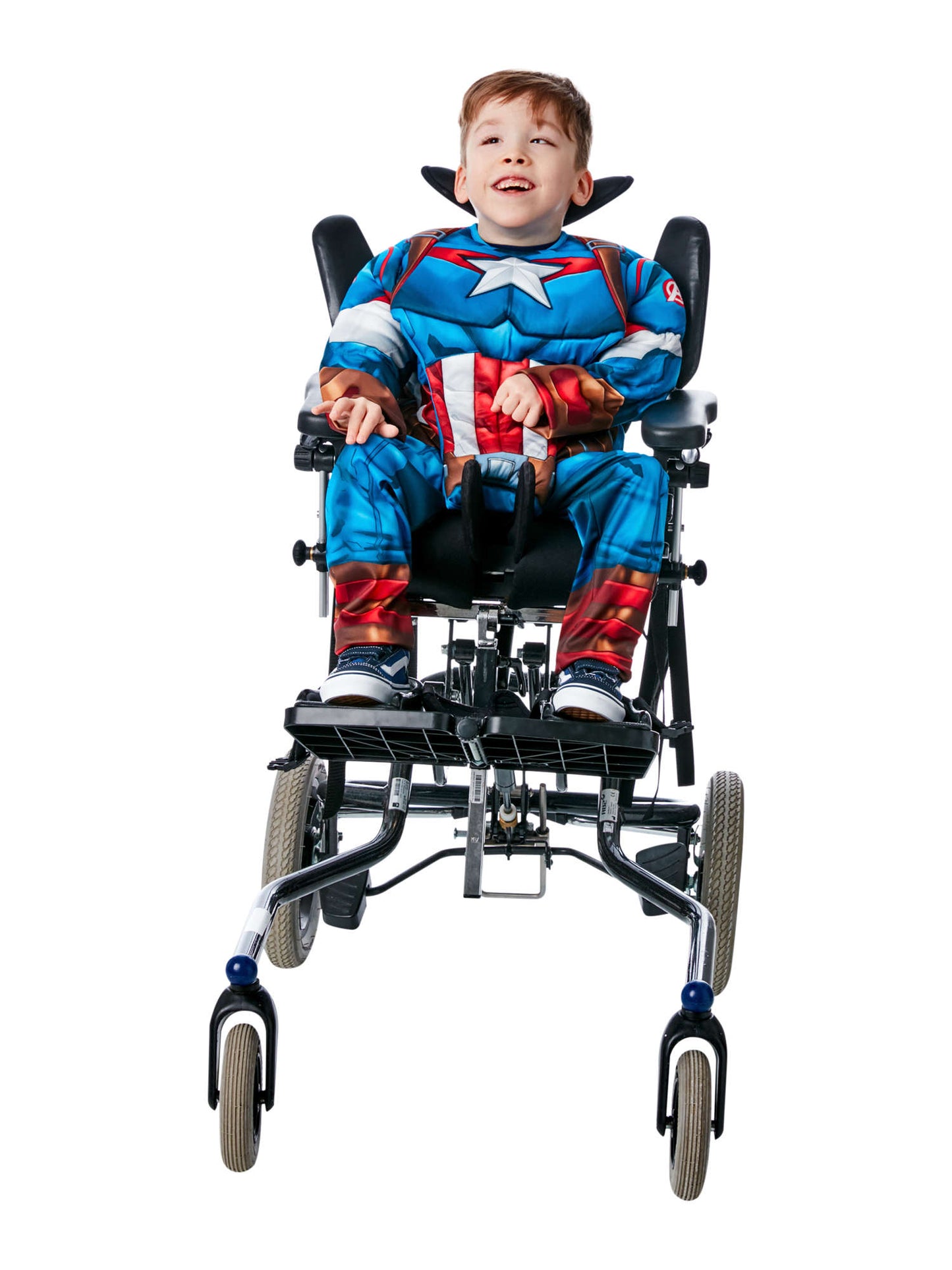 Rubies Captain America adaptives Kinderkostüm für Jungen – Detailansicht