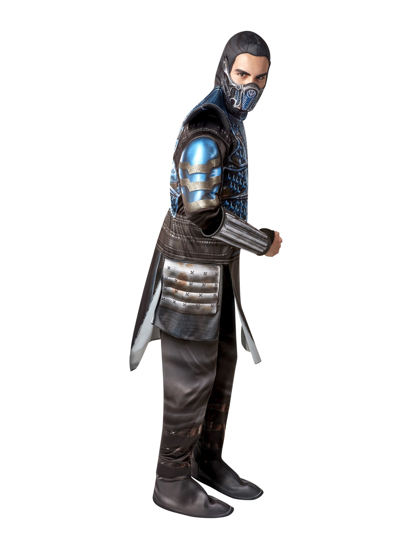 Rubies Sub-Zero Kostüm für Herren aus Mortal Kombat – Rückansicht