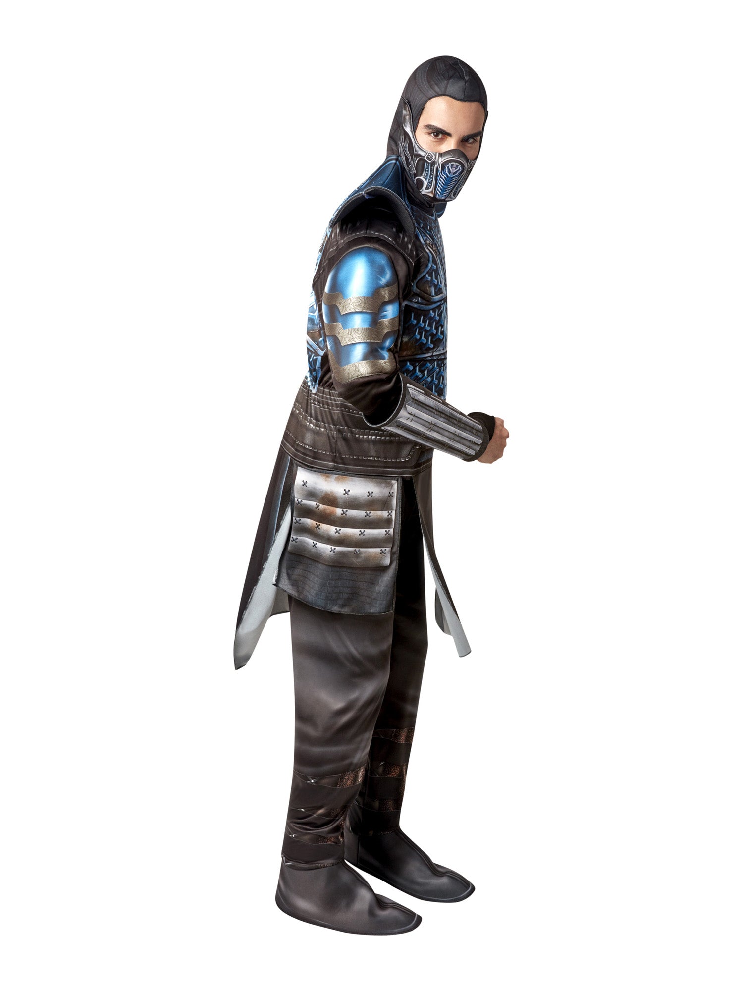 Rubies Sub-Zero Kostüm für Herren aus Mortal Kombat – Rückansicht