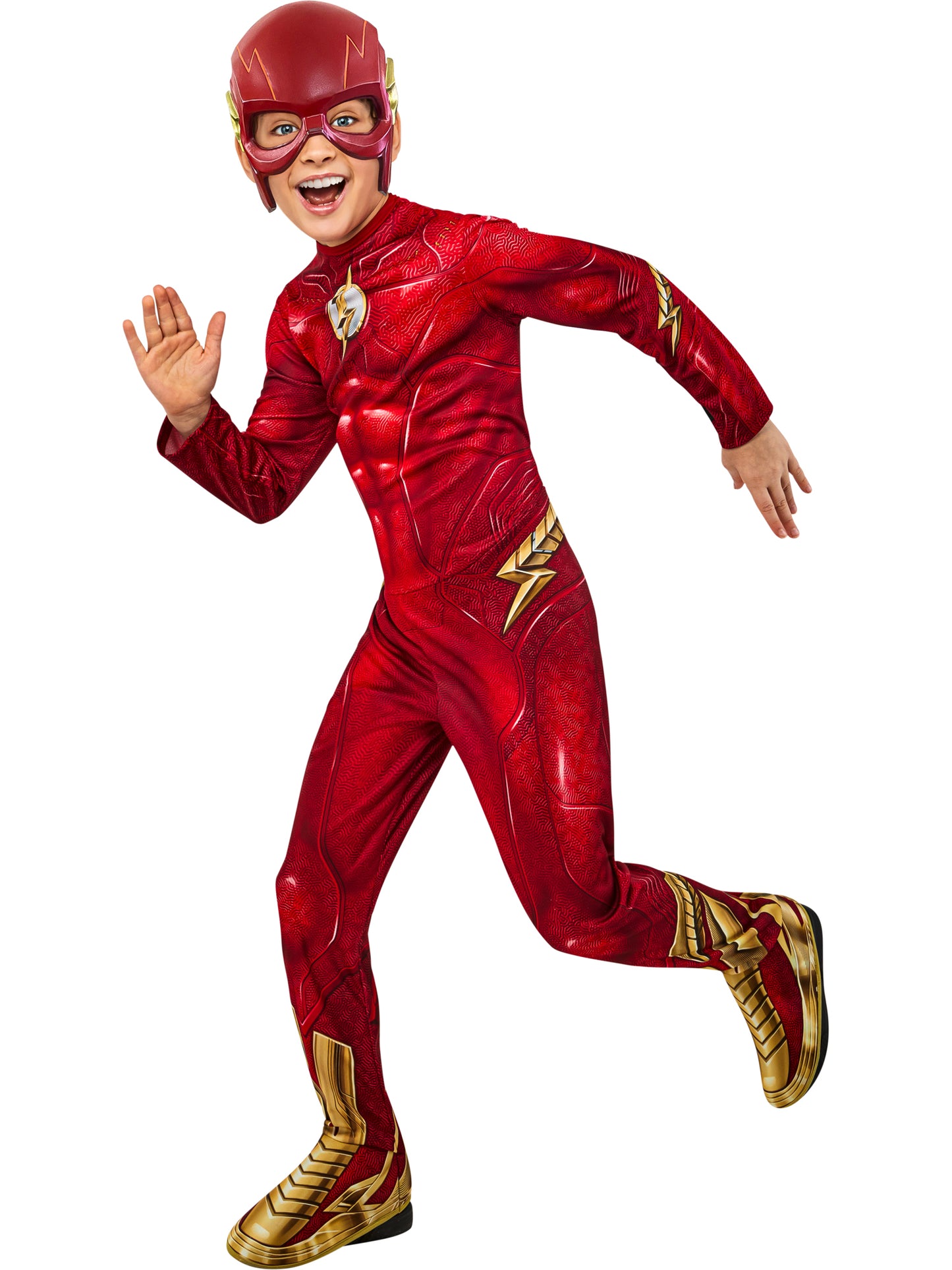 Rubies The Flash Kinderkostüm für Jungen mit Overall und Maske – Produktansicht