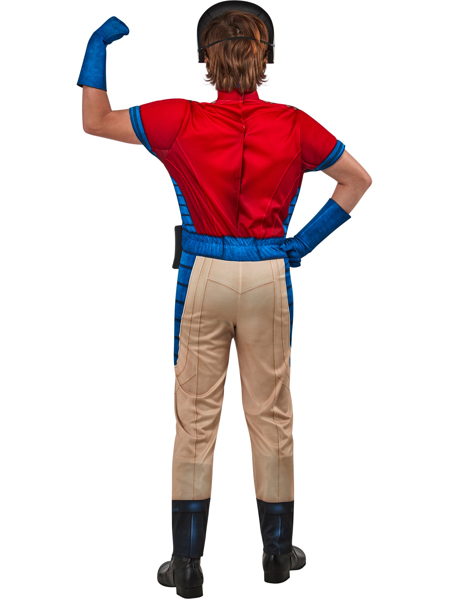 Rubies Peacemaker Kostüm für Herren mit Overall, Handschuhen und Halbmaske – Detailansicht