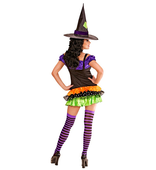 GLAMOUR-HEXE (Kleid, Hut)