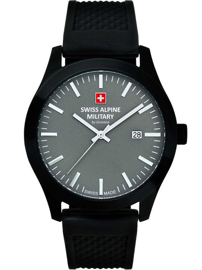 SWISS ALPINE MILITARY Mod. 7055-1878 Armbanduhr – Detailansicht