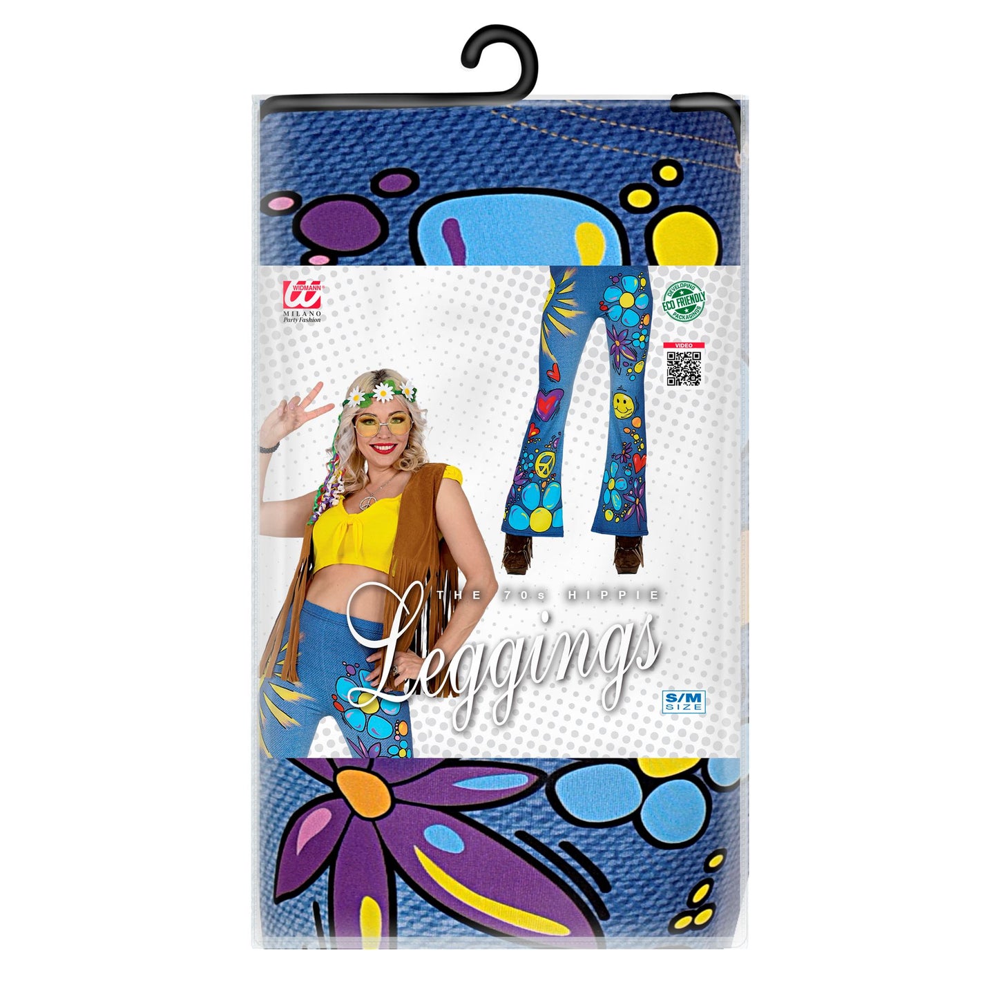 "70er JAHRE LEGGINGS HIPPIE JEANS" – Detailansicht