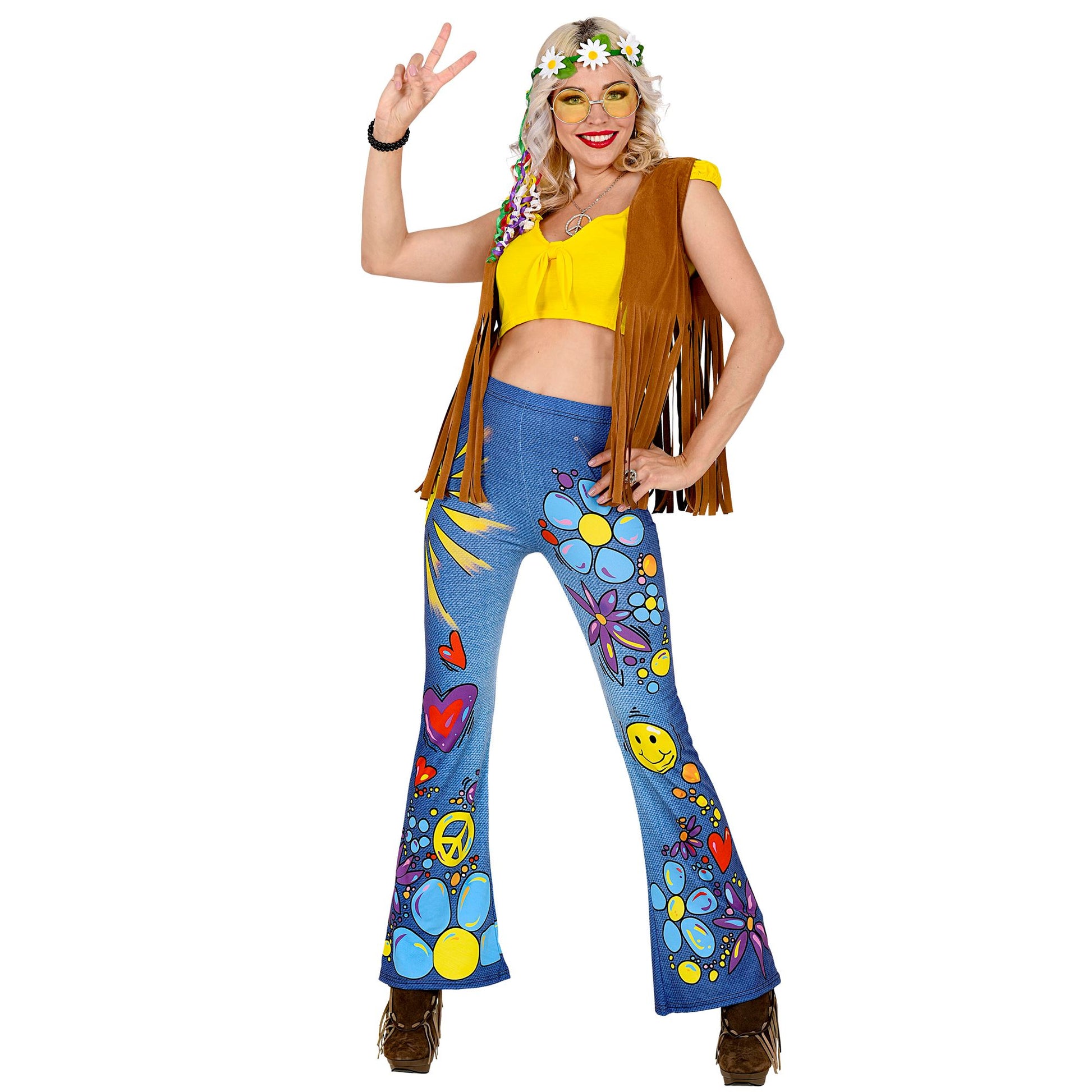 "70er JAHRE LEGGINGS HIPPIE JEANS" – Ansicht 5