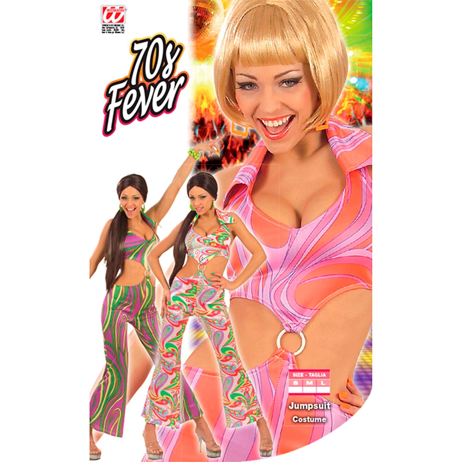 "70s FEVER" sort. in 4 Farben (Kostüm) – Ansicht 4