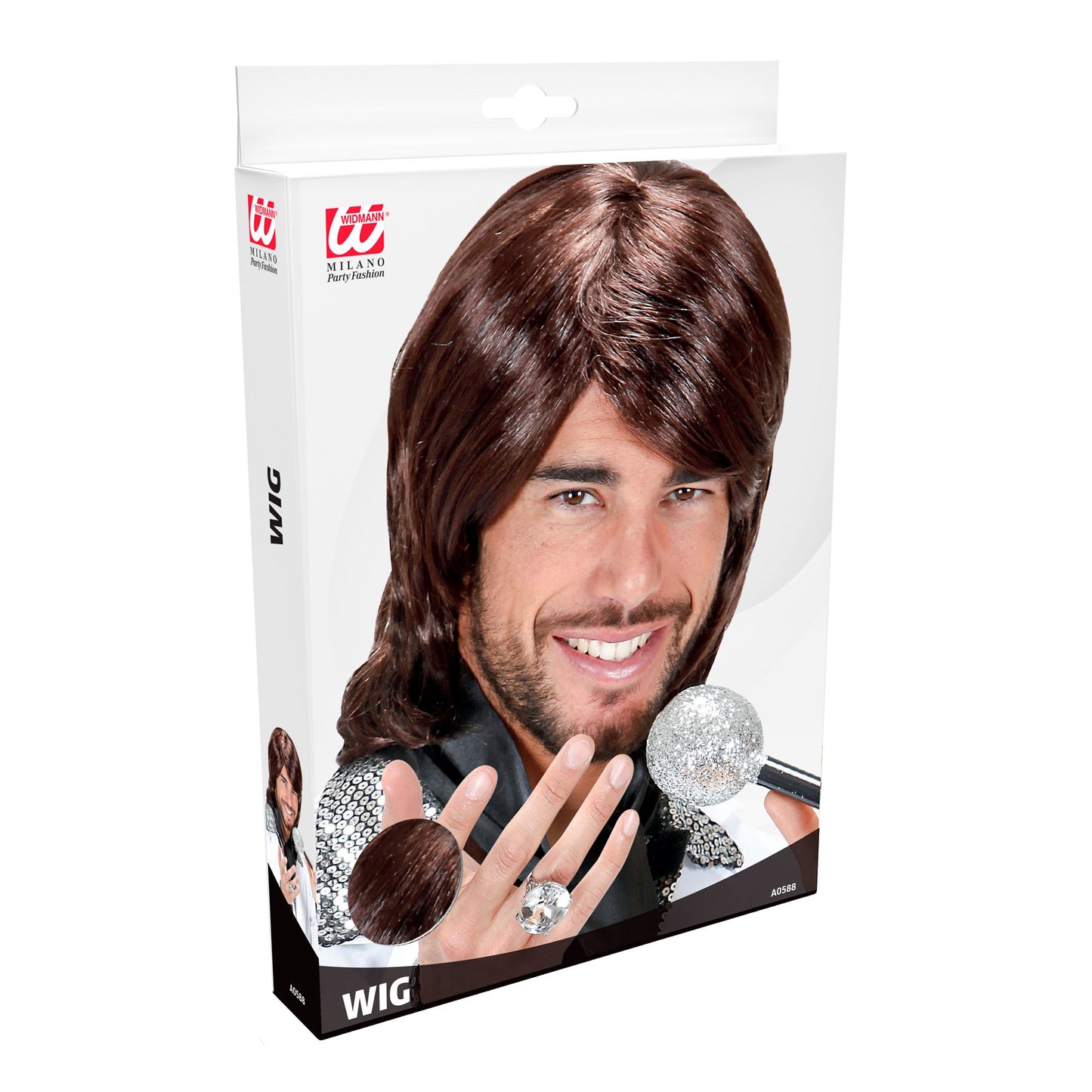 "70s POP STAR BENNY PERÜCKE" in Box – Detailansicht