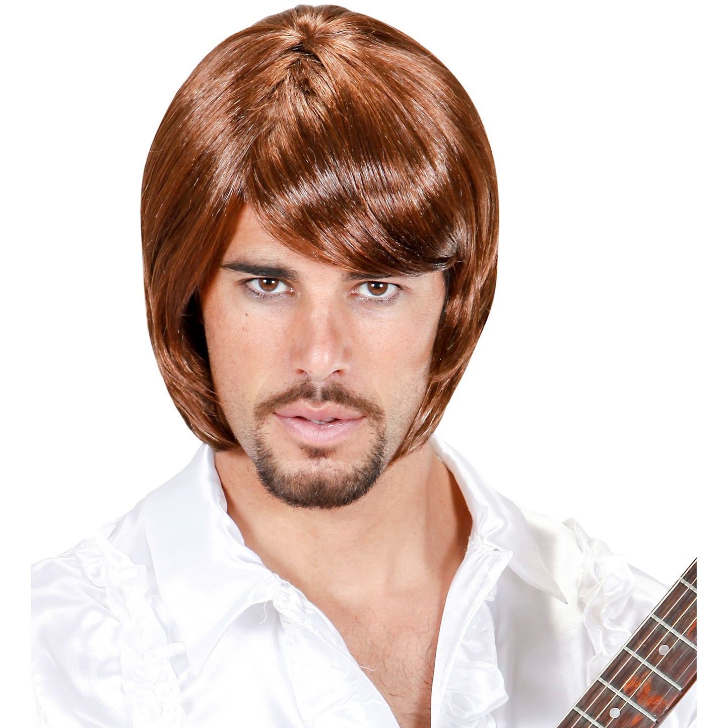 "70s POP STAR BJORN PERÜCKE" in Box – Vorderansicht