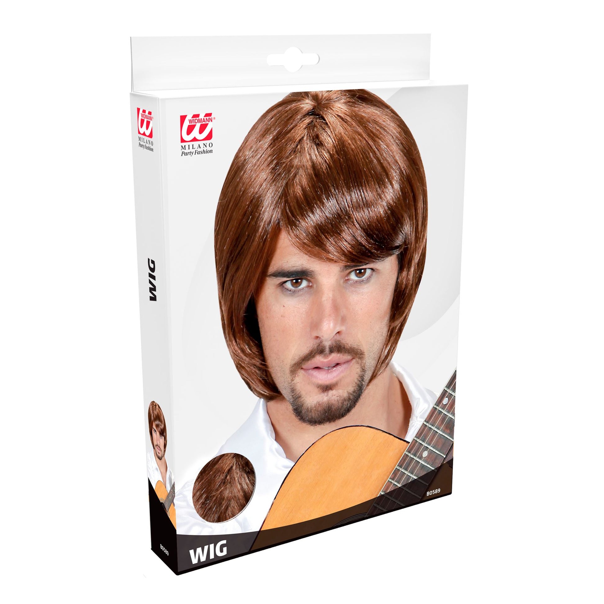 "70s POP STAR BJORN PERÜCKE" in Box – Detailansicht