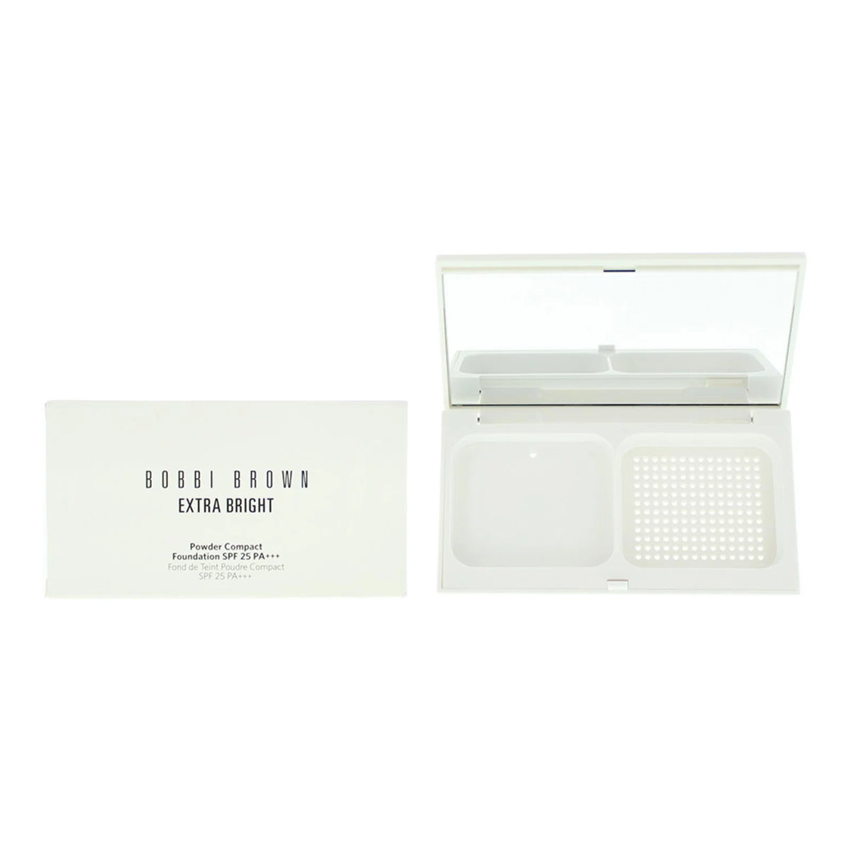 Bobbi Brown, Extra Bright, Leere Puder-Foundation Plastik-Kompaktdose