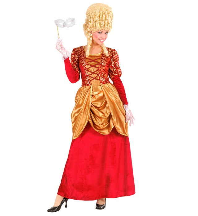 Elegantes bordeauxrotes Samtkleid aus weichem Stoff, ideal für Fasnacht und festliche Anlässe