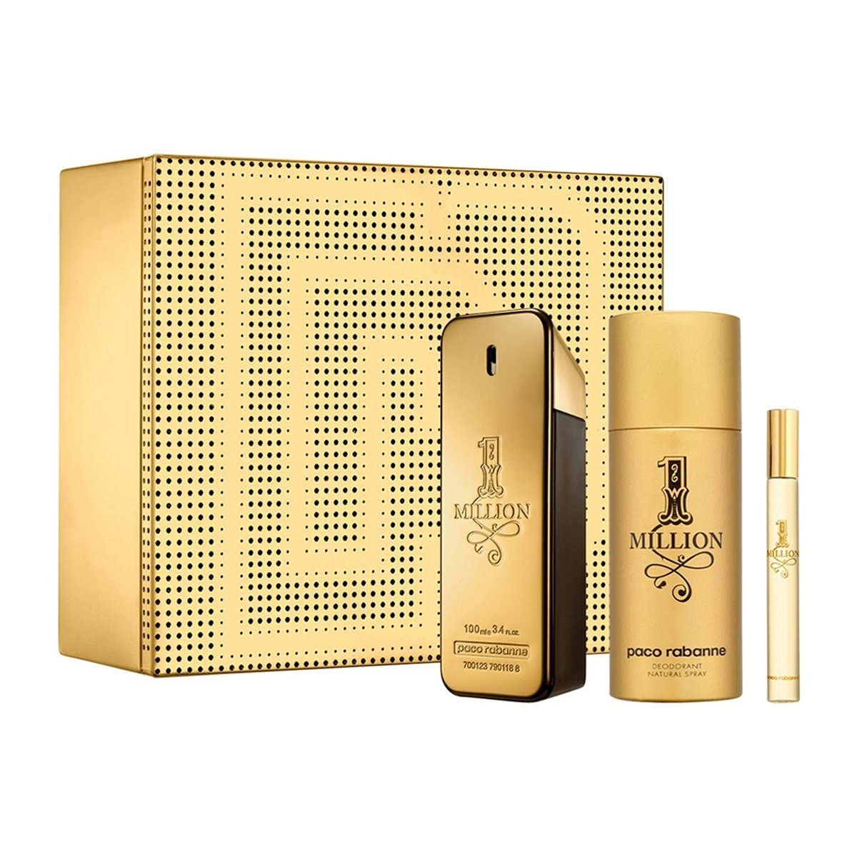 Paco Rabanne 1 Million Edt Set 100 ml Desodorante 150 ml