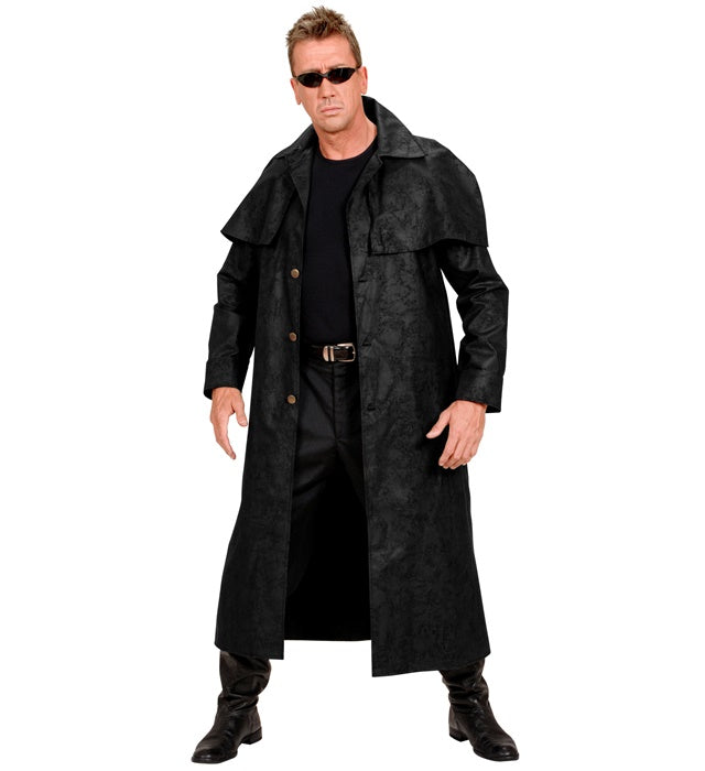 Cowboy Duster Mantel braun Wild West Kostüm Fasnacht