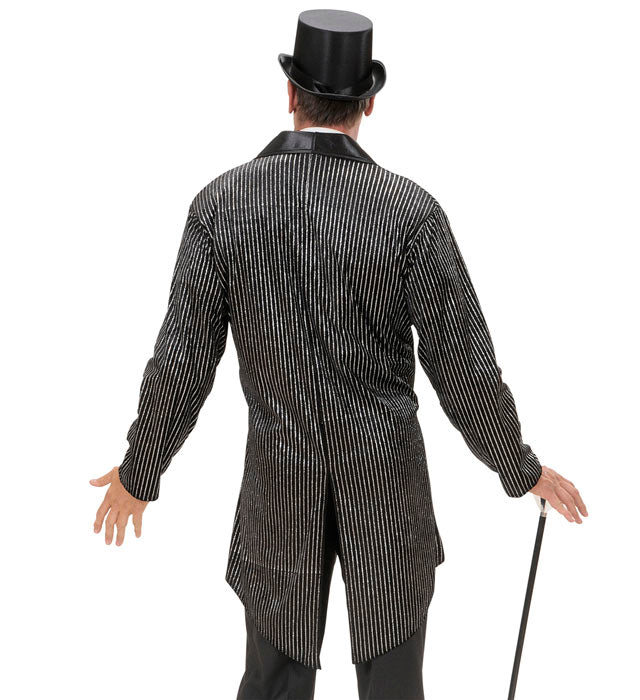 Eleganter Herren Frack in klassischem Schwarz für Fasnacht und Mottoparty