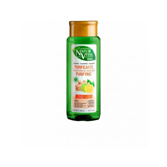 Naturvital Eco Purificante Jengibre Y Limón Champú 300 ml