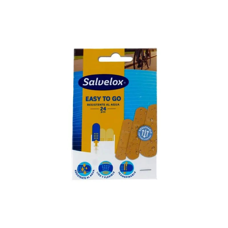 SALVELOX SALVELOX Easy to Go wasserfeste Pflaster 24 Stück Kosmetik