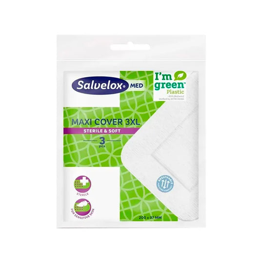 SALVELOX SALVELOX Maxi Cover 3 Sterile Verbände Größe 3XL 3 Stück Kosmetik