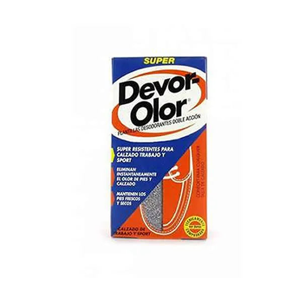 DEVOR OLOR DEVOR OLOR Deodorant Einlegesohlen Double Action Größe S Doble Acción