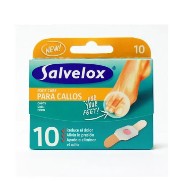 SALVELOX SALVELOX Foot Care Hühneraugenpflaster 10 Stück Kosmetik