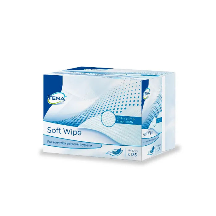 TENA TENA Soft Wipe 19 x 30 cm 135 Stück Reinigungstücher Kosmetik