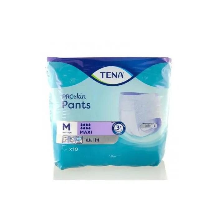 TENA TENA Pants Maxi Inkontinenzslips Gr. M 10 Stück Kosmetik