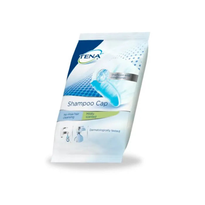 TENA TENA Shampoo Cap Einmalanwendung 1 Stück Reinigungskappe für Haare