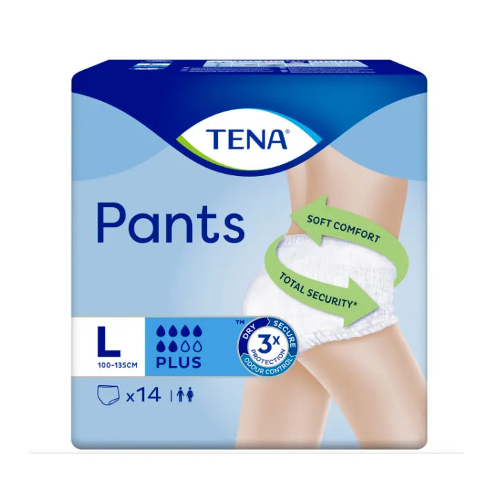 TENA TENA Pants Plus Large Größe Inkontinenzslips 14 Stück Kosmetik