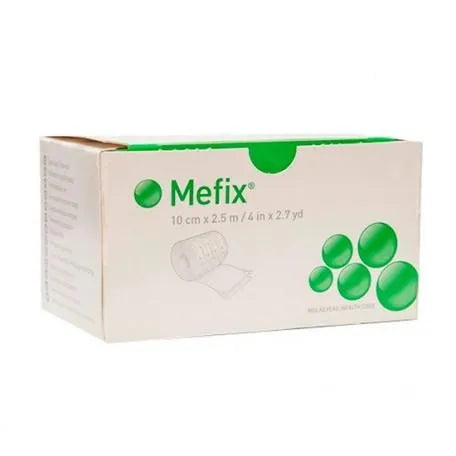 MEFIX MEFIX Hipoalerg Roll 2,5 m x 10 cm selbstklebende Fixierbinde Kosmetik