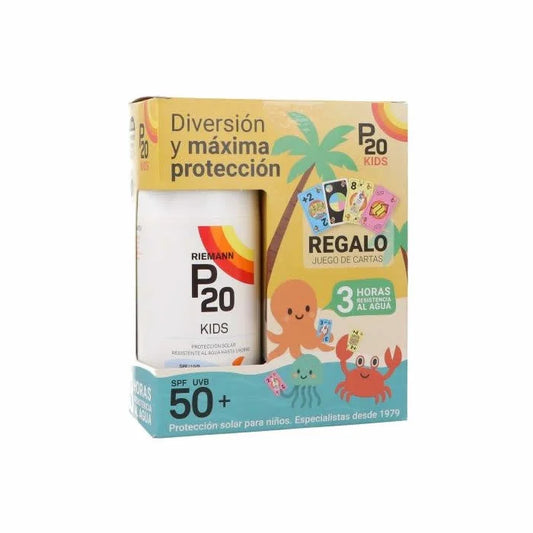 RIEMANN RIEMANN P20 Kids Sonnenschutz SPF 50+ 200 ml mit Kartenspiel Kosmetik
