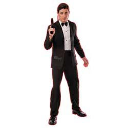 Rubies Spy Tuxedo Kostüm für Herren in Standardgrösse