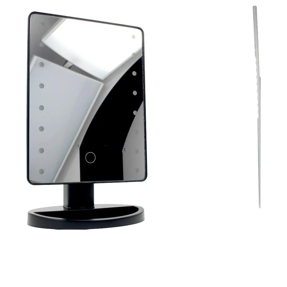 CARL&SON CARL&SON Make-up Spiegel mit LED-Beleuchtung Schwarz 525g