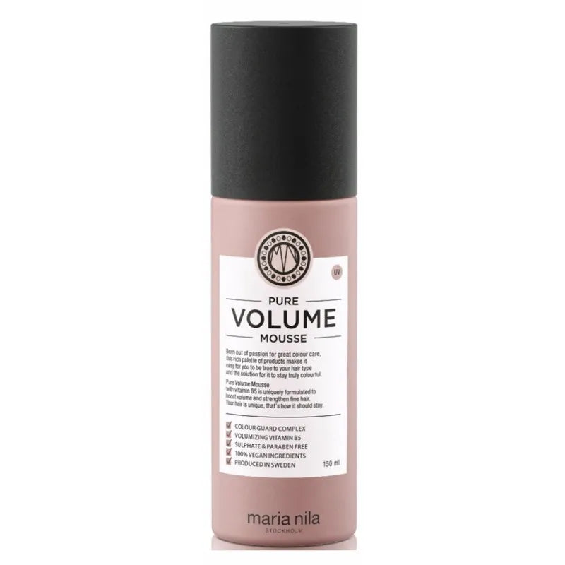 MARIA NILA Maria Nila Pure Volume Mousse 150 ml Volumen Haarschaum ohne Zusatzstoffe Kosmetik
