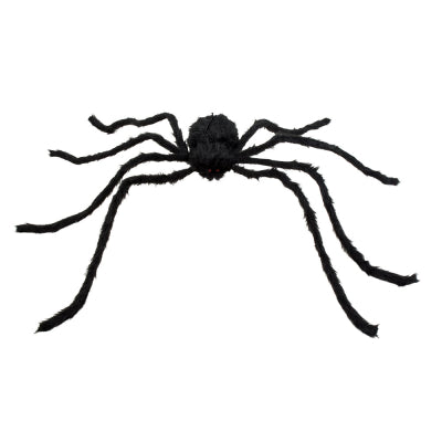 Boland Halloween-Dekoration Realistische Halloween-Spinne XL 75 x 125 cm –