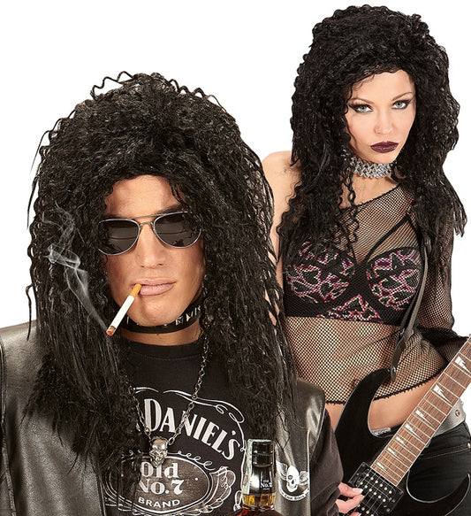 "PERÜCKE HARD ROCK" in Polybag Schwarz