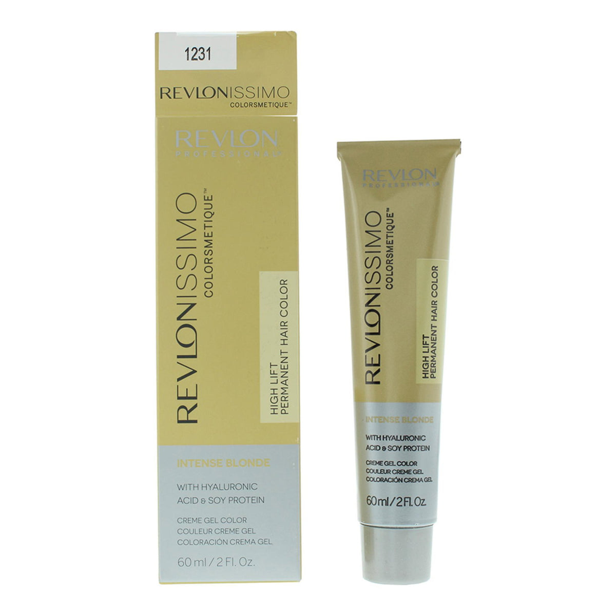 Revlon, Revlonissimo Colorsmetique, Permanente Haarfarbe, 1231 Beige, 60 ml