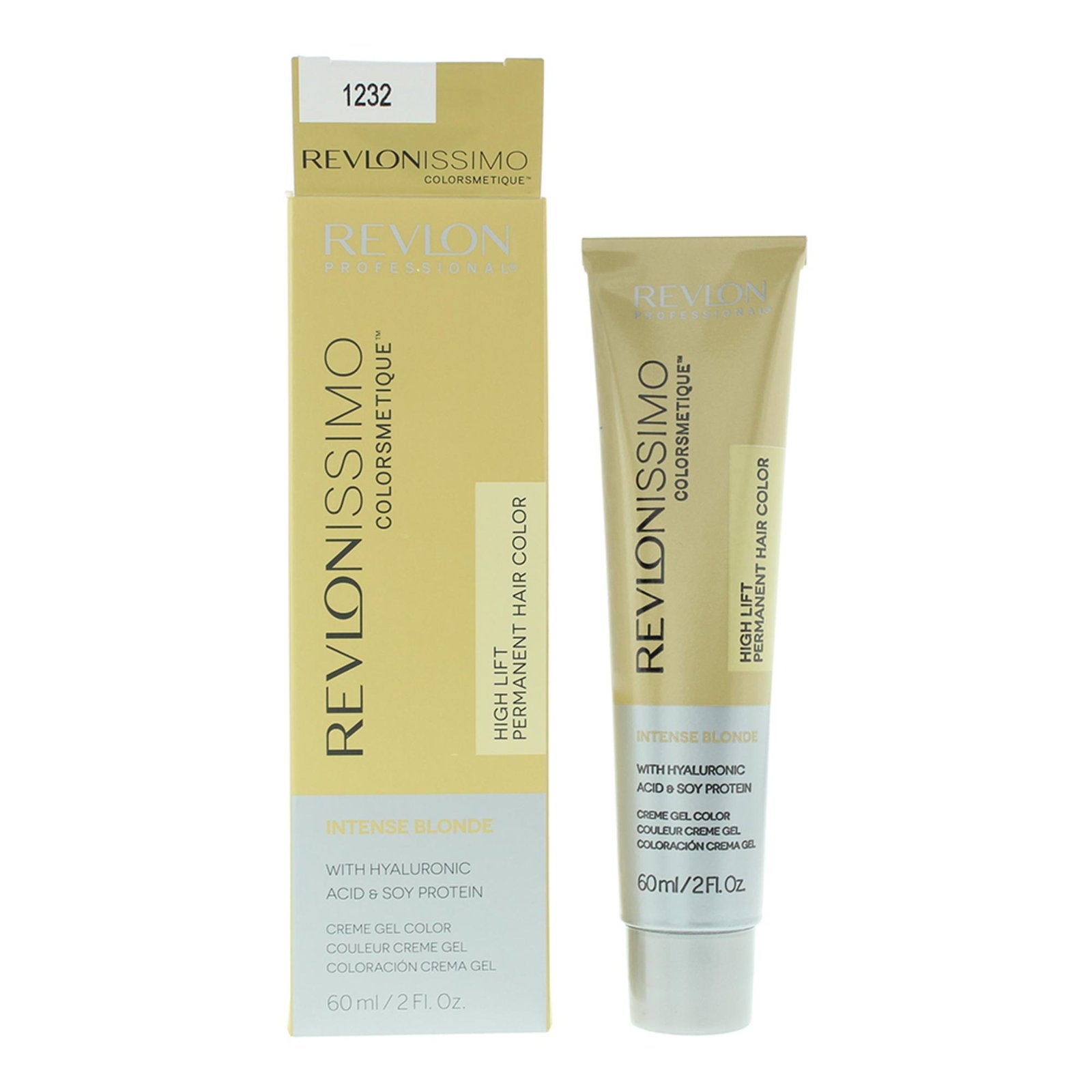 Revlon Revlon, Revlonissimo Colorsmetique, Permanente Haarfarbe, 1232 Golden Pearl, 60 ml Regular