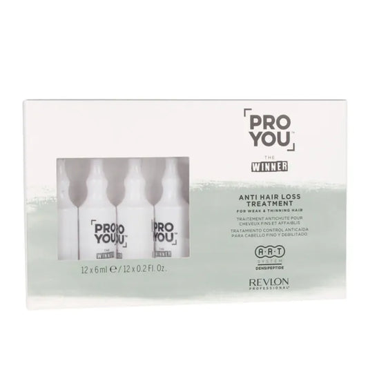 REVLON Revlon Proyou The Winner Anti Hair Loss Treatment 12 Ampullen je 6 ml Haarpflege