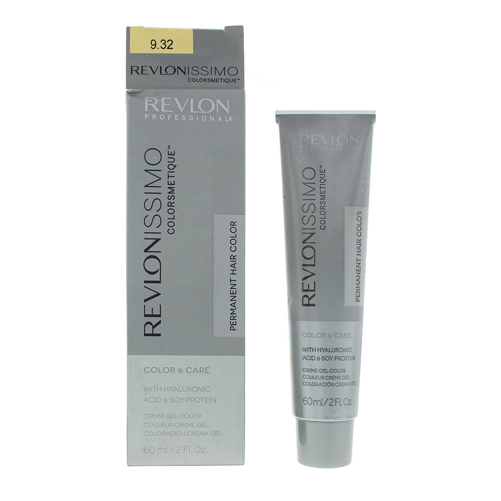 Revlon Revlon, Revlonissimo Colorsmetique, Permanente Haarfarbe, 9.32 Very Light Golden Pearl Blonde, 60 ml Regular