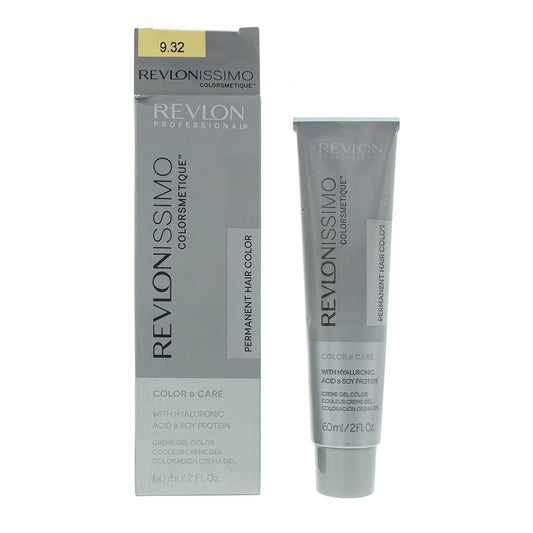 Revlon Revlon, Revlonissimo Colorsmetique, Permanente Haarfarbe, 9.32 Very Light Golden Pearl Blonde, 60 ml Regular