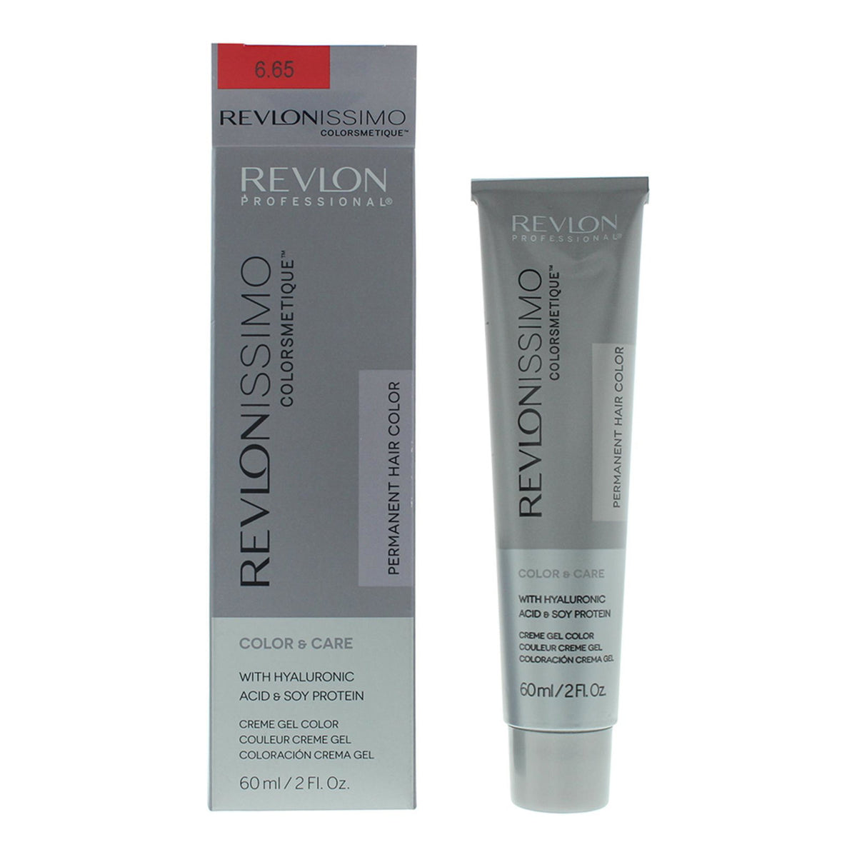 Revlon, Revlonissimo Colorsmetique, Permanente Haarfarbe, 6.65 Dark Mahogany Red Blonde, 60 ml