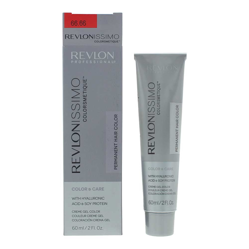 Revlon Revlon, Revlonissimo Colorsmetique, Permanente Haarfarbe, 66.66 Intense Purple Red, 60 ml Regular