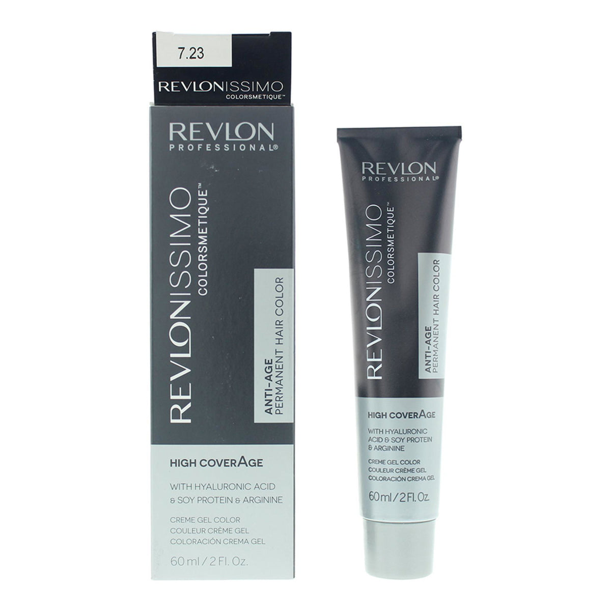 Revlon, Revlonissimo Colorsmetique, Permanente Haarfarbe, 7.23 Pearl Blonde, 60 ml