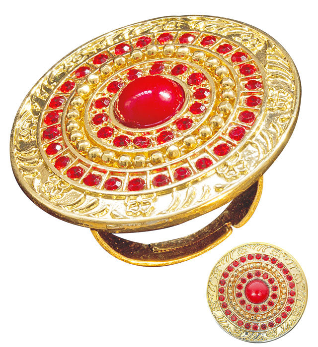 Römischer Ring als Fasnachts- und Karneval-Accessoire in antikem Design