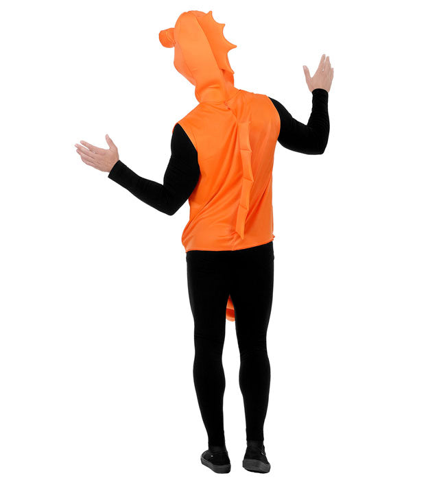 Seepferdchen Maske für Fasnacht Kostüm, farbenfrohes Tierkostüm